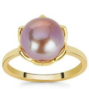 (Size N to O) Rare Purple Pearl Ring